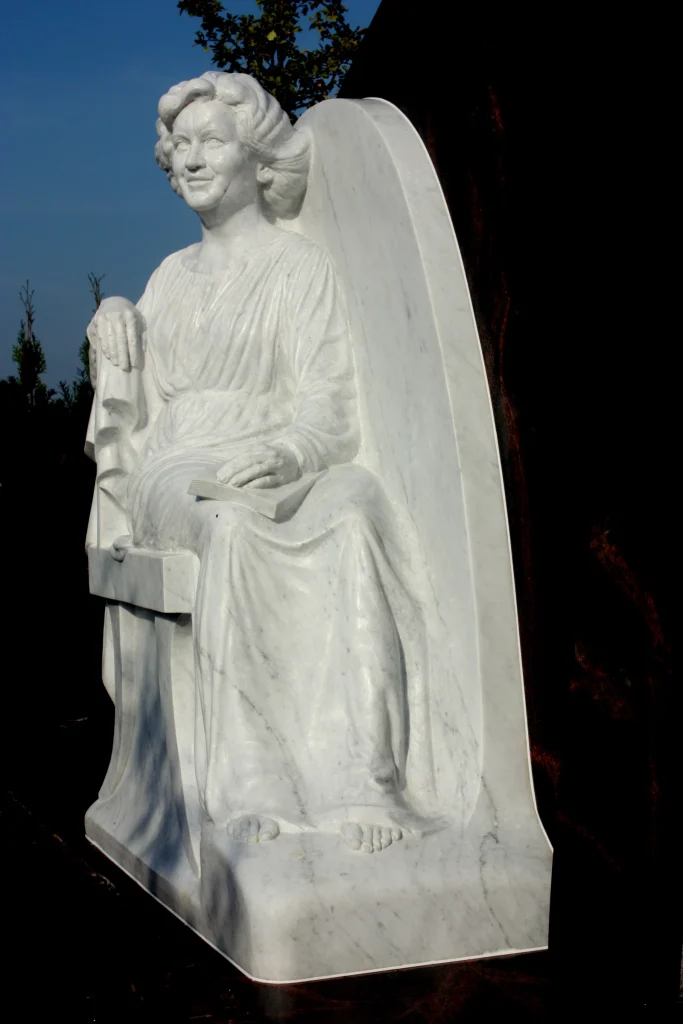 Pomnik Pani D. — marmur carrara