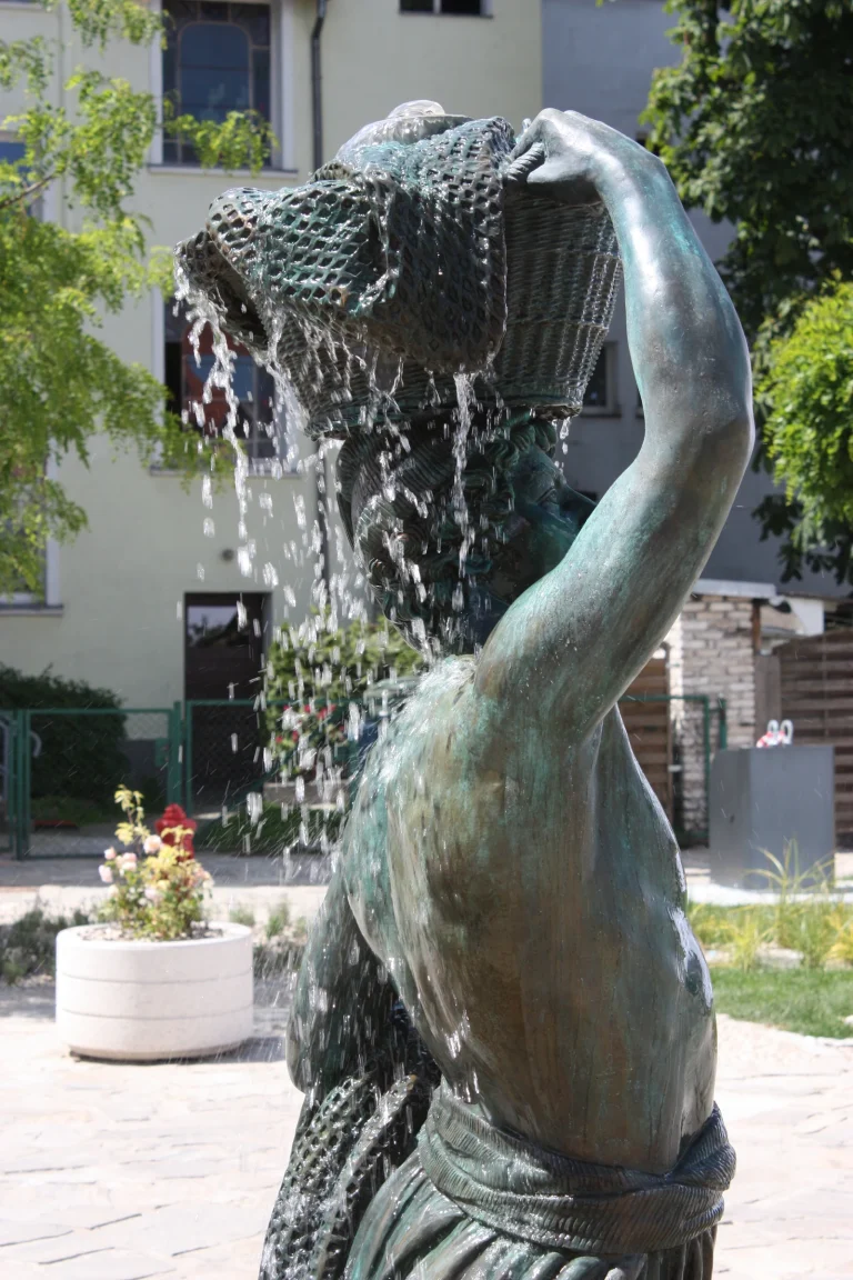 Jaś the Fisherman Fountain — Sopot — photograph 5